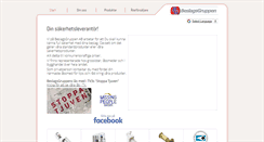 Desktop Screenshot of beslagsgruppen.se